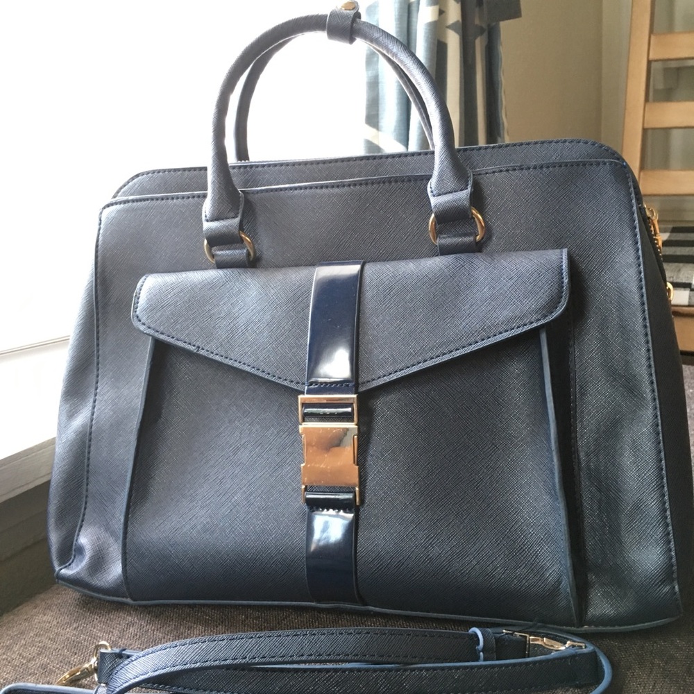 Zara Basics Laptop Satchel
